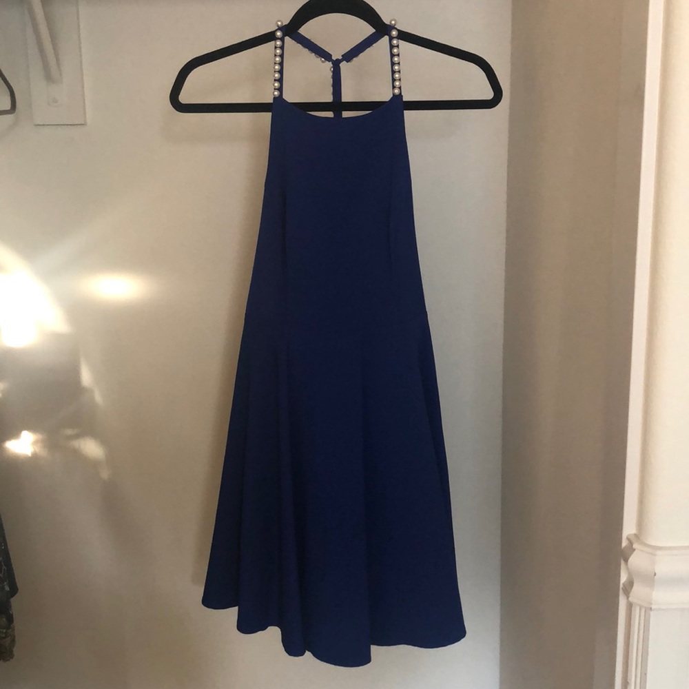 Blue dress